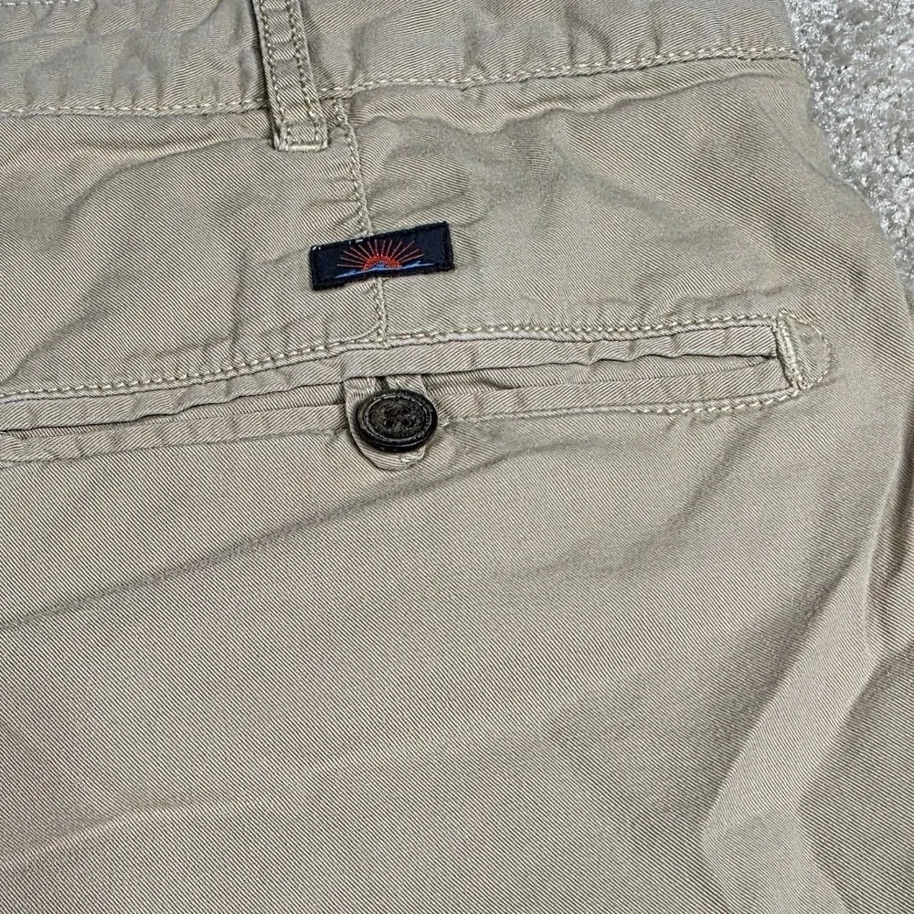 Faherty Chino Shorts‎ Men 36 Khaki Tan Stretch Casual Outdoor Active Vacation
